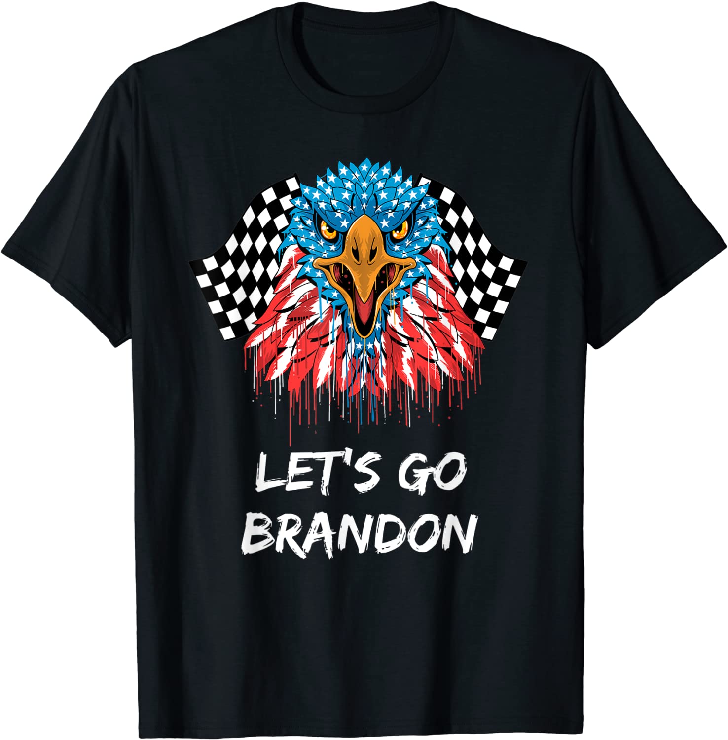 Let's Go Biden oLet's Go Biden or Brandon American Flag Eagle Classic T-Shirtr Brandon American Flag EagleLet's Go Biden or Brandon American Flag Eagle Classic T-Shirt Classic T-Shirt