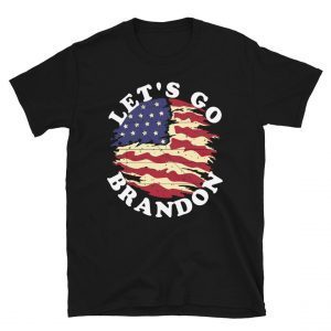 Let's Go Brandon American Burning Flag 2021 Shirt