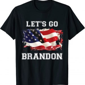 Let's Go Brandon American Flag Anti Biden 2021 Shirt