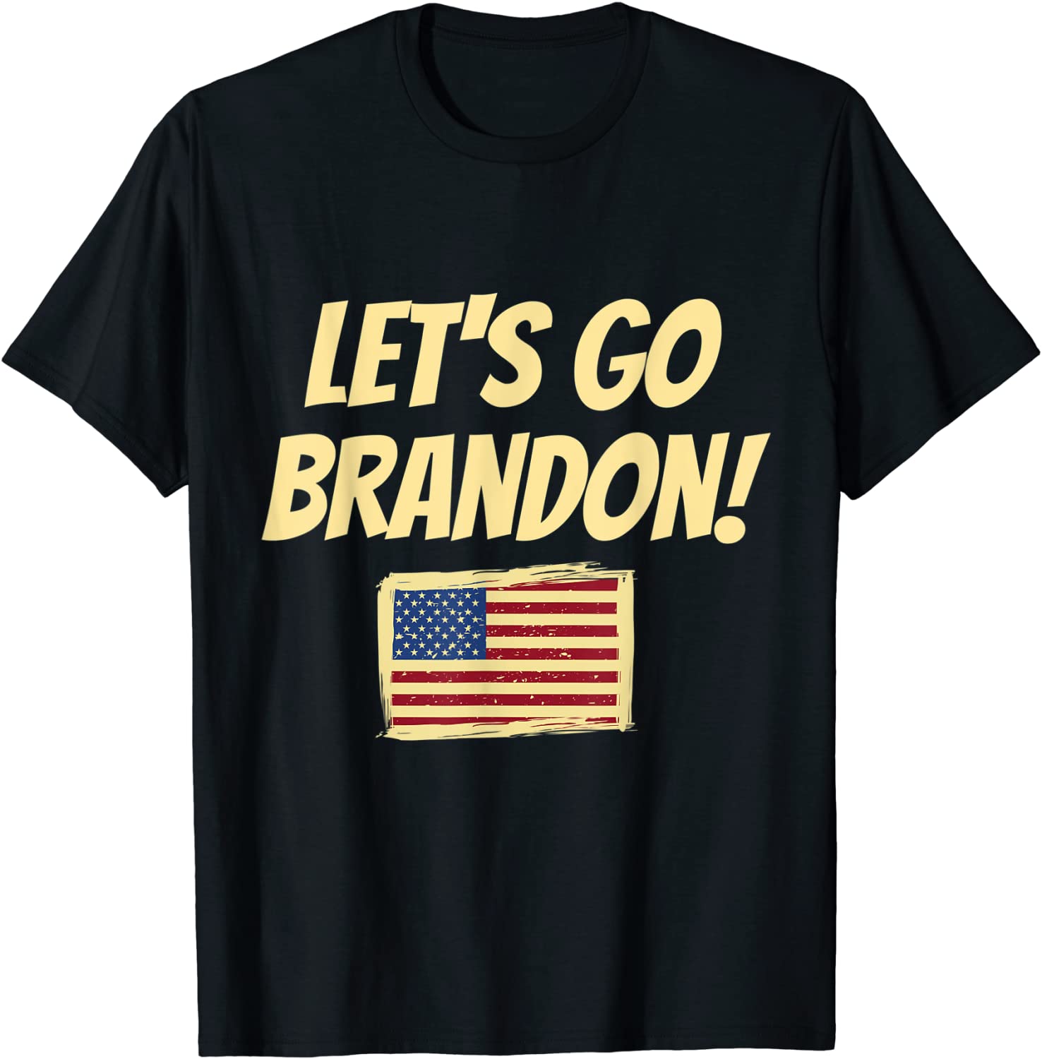 Let's Go Brandon American Flag Anti Liberal Gift Shirt