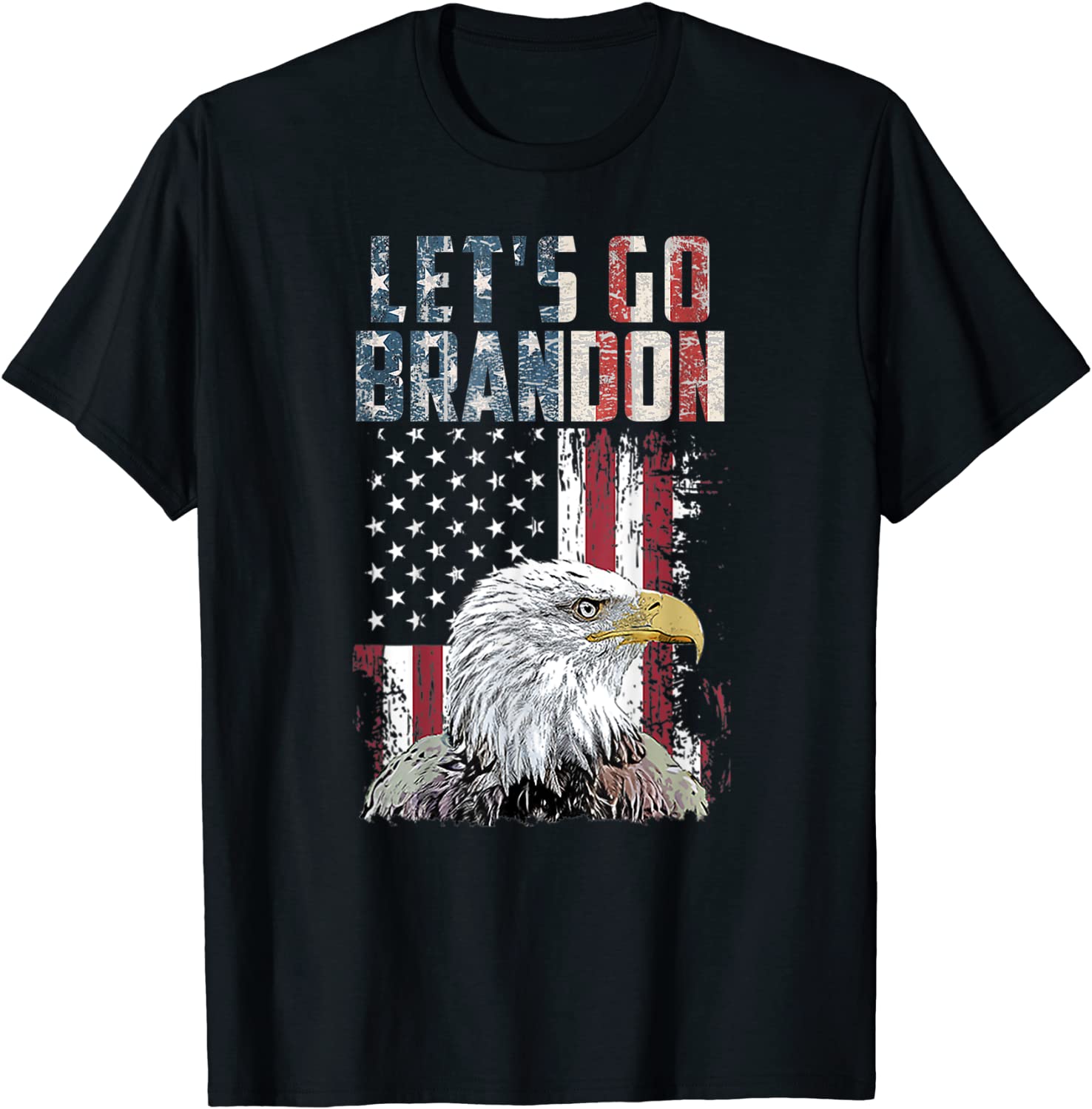 Let's Go Brandon American Flag Eagle Sunglasses Premium Classic Shirt