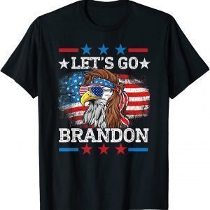 Let's Go Brandon American Flag Eagle 2021 Shirt