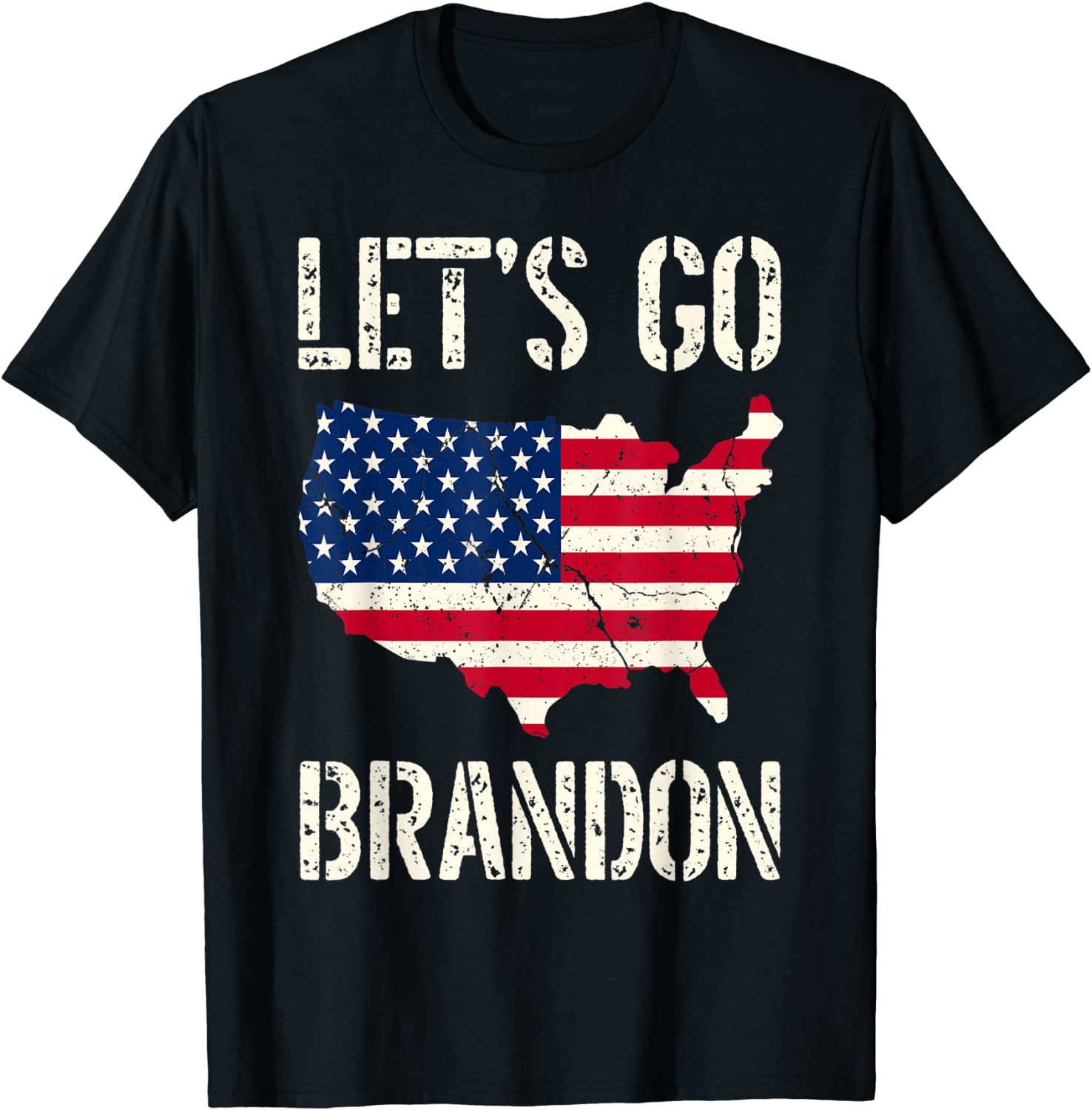 Let's Go Brandon American Flag FJB 2021 Shirt