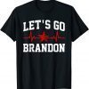 Let's Go Brandon American Flag Heartbeat 2021 Shirt