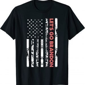 Let's Go Brandon American Flag Impeach 46 Anti Biden Classic Shirt