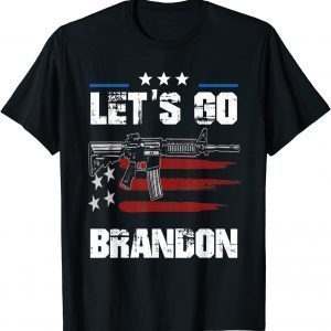 Let's Go Brandon American Flag Impeach 46 Joe Biden Chant 2021 Shirt