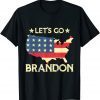 Let's Go Brandon American Flag Impeach 46 Unisex Shirt