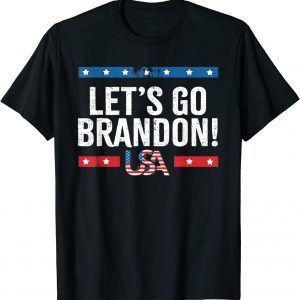 Let's Go Brandon American Flag Impeach Biden 2021 Limited Shirt