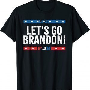 Let's Go Brandon American Flag Impeach Biden FJB Classic Shirt