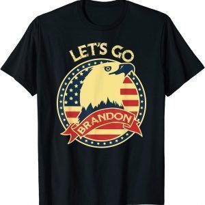 Let's Go Brandon American Flag Impeach Biden Meme 2021 Shirt