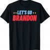 Let's Go Brandon American Flag Impeach Biden Unisex Shirt