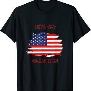 Let's Go Brandon American Flag Unisex Shirt