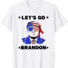 Let's Go Brandon American Flag Trump Classic Shirt