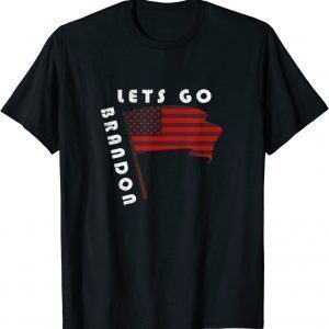 Let's Go Brandon American USA Flag FGB Impeach Biden Chant 2021 Shirt