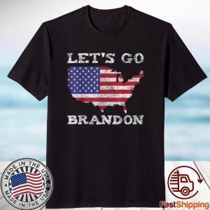Let's Go Brandon Anti Biden US Flag Gift Shirt