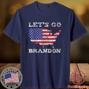 Let's Go Brandon Anti Biden US Flag Gift Shirt