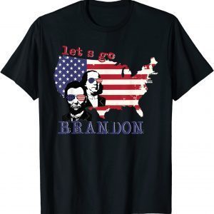 Let's Go Brandon, Benjamin Franklin-Abraham Lincoln Classic Shirt