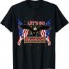 Let's Go Brandon Chant American Flag FJB Classic T-Shirt