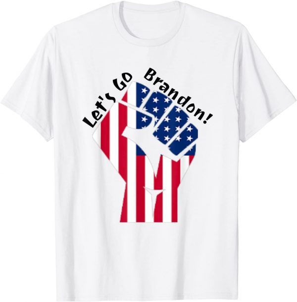 Let's Go Brandon Chant American Flag Impeach Biden 46 Limited T-Shirt