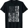 Let's Go Brandon Chant American Flag Impeach Biden Limited Shirt