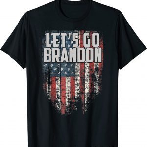 Let's Go Brandon Chant Flag American 2021 Shirt