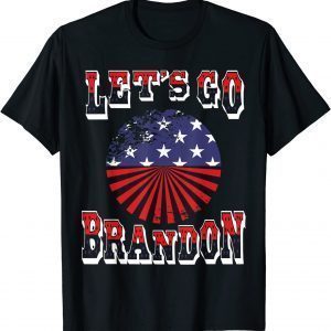 Let's Go Brandon Chant Impeach 46 Pro Trump US Flag Unisex Shirt