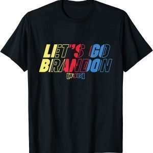 Let's Go Brandon Chant Impeach Biden American Flag T-Shirt