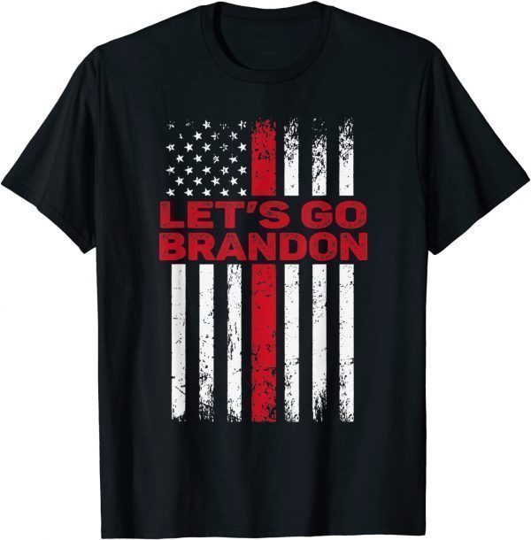 Let's Go Brandon Chant, Impeach Biden Us Flag Limited Shirt