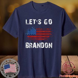 Let's Go Brandon Chant, Impeach Joe Biden Flag Usa US 2021 Shirt
