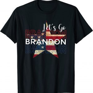 Let's Go Brandon Chant Joe Biden FJB Fake News Strikes Again 2021 T-Shirt
