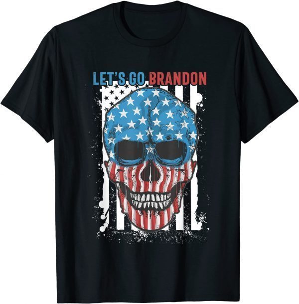 Anti Biden Let's Go Brandon Chant sarcastic Conservative US Flag Unisex Shirt