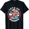 Let’s Go Brandon Conservative American Flag Joe Classic Shirt