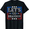 Let's Go Brandon Conservative Anti Liberal US Flag Graphic US 2021 Shirt