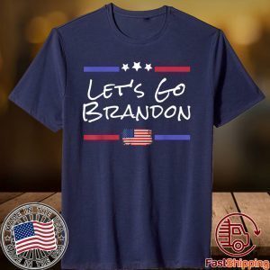 Buy Let's Go Brandon Conservative Anti Liberal US Flag Shirt