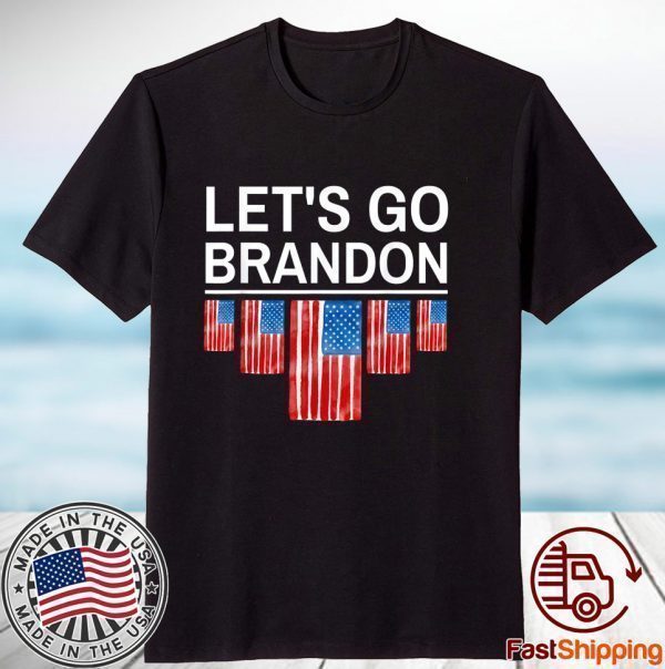 Let's Go Brandon, Joe Biden Chant Impeach 46 Us Flag 2021 Shirt