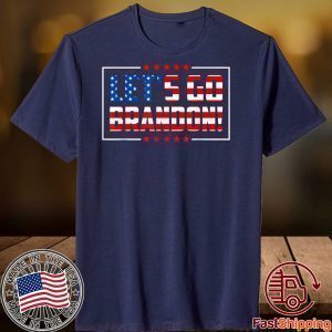 Let's Go Brandon, Joe Biden Chant, Impeach Biden Costume Flag Tee Shirt