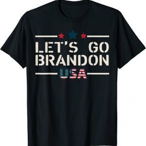 Let's Go Brandon , Lets Go Brandon, USA American Flag Classic Shirt