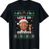 Let's Go Brandon Trump Ugly Christmas Sweater 2021 T-Shirt