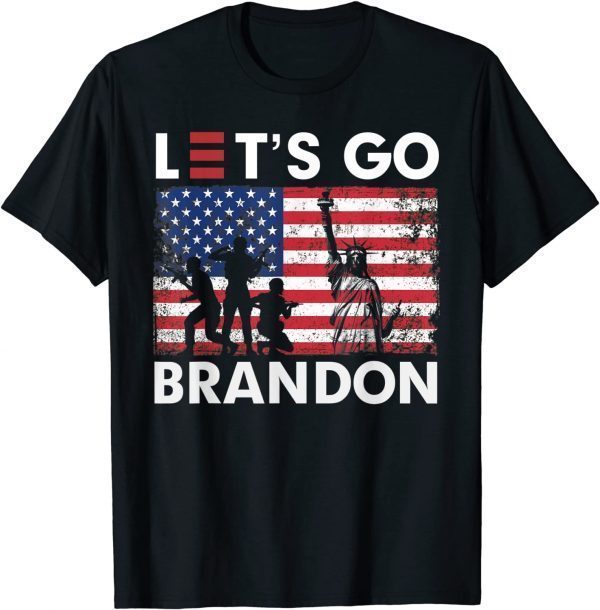 Statue of Liberty Let's Go Brandon T-Shirt