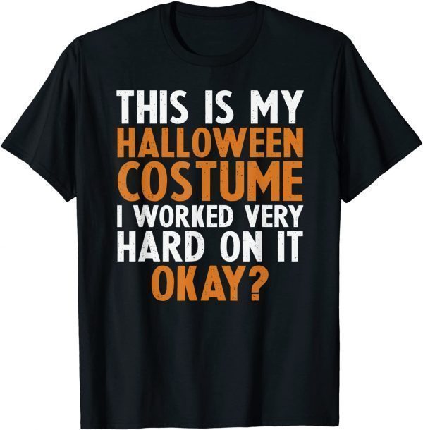 This Is My Halloween Costume Shirt