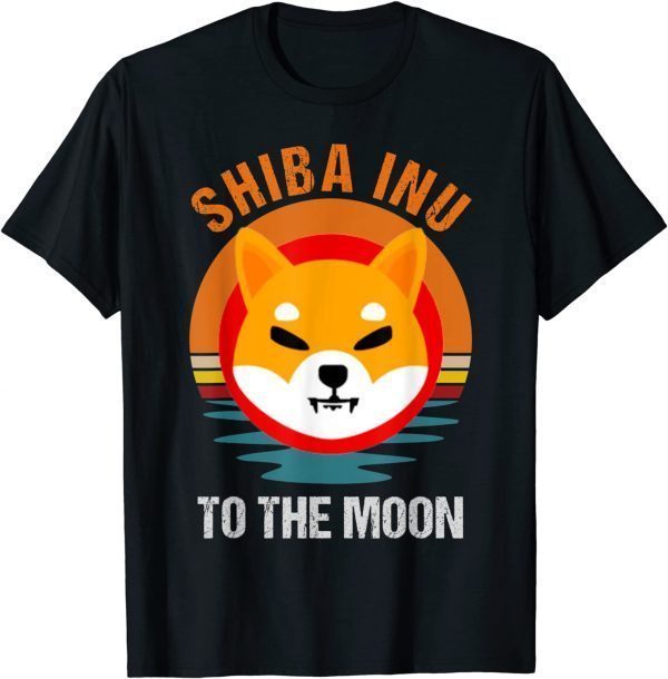 To The Moon, Shiba Inu Shib Coin Classic Shirt