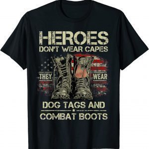 US Flag Veterans Day I'm a Hero a Dad Grandpa and a Veteran Limited Shirt