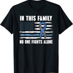 USA Flag Diabetes Type 1 Awareness Family Support 2021 T-Shirt