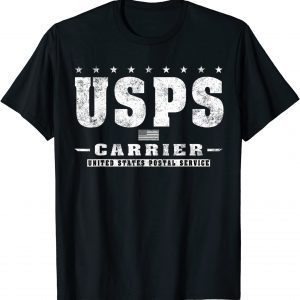 USPS Carrier Distressed Vintage Gift Shirt