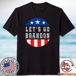 Vintage Let's Go Brandon Anti Joe Biden FJB US Flag Gift Shirt