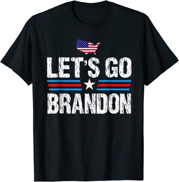 Vintage Lets Go Brandon FJB Impeach 46 Classic T-Shirt