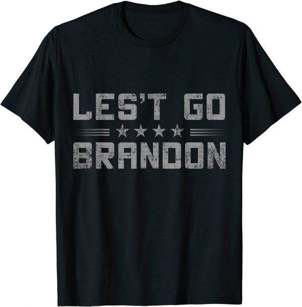 Vintage Let's Go Brandon Joe Biden Conservative Anti Liberal Us 2021 Shirt