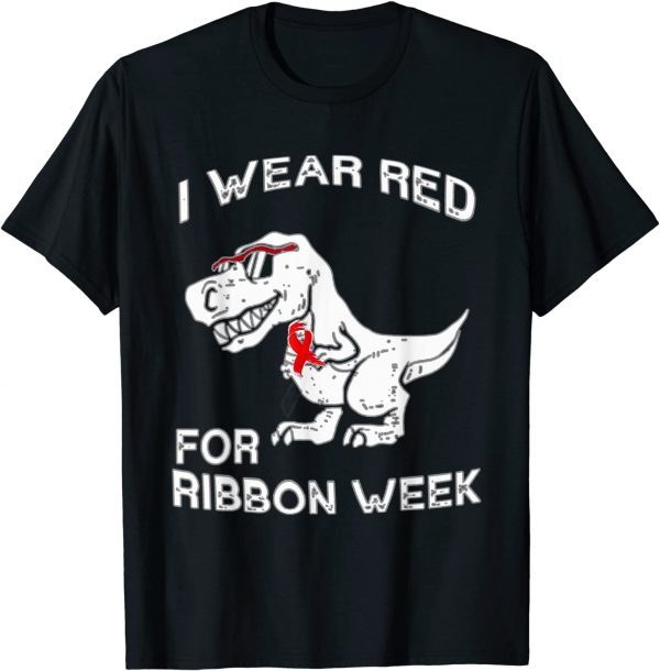 We Wear Red Fo Red ribbon week Awareness Costume Limited ShirtWe Wear Red Fo Red ribbon week Awareness Costume Limited Shirt