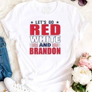 titleLet's Go Red White & Brandon Classic Shirt