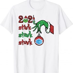 2021 Stink Stank Stunk Christmas Pajama Elf Matching Group Gift Shirt
